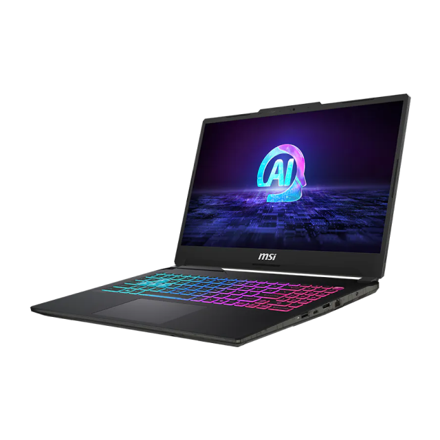 Laptop Gamer MSI Cyborg 15 AI A1VFK | 15.6" | 1920 x 1080 (FHD) | IPS | 144Hz | Intel Core Ultra 7 155H | NVIDIA GeForce RTX 4060 8GB GDDR6 | 16GB RAM DDR5 (Máx. 96GB) | SSD 512GB | Windows 11 Home | Teclado en Español | Negro | Cyborg 15 AI A1VFK-231MX