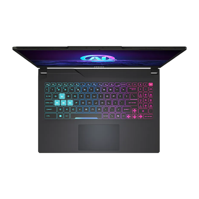Laptop Gamer MSI Cyborg 15 AI A1VFK | 15.6" | 1920 x 1080 (FHD) | IPS | 144Hz | Intel Core Ultra 7 155H | NVIDIA GeForce RTX 4060 8GB GDDR6 | 16GB RAM DDR5 (Máx. 96GB) | SSD 512GB | Windows 11 Home | Teclado en Español | Negro | Cyborg 15 AI A1VFK-231MX