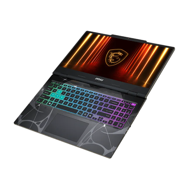 Laptop Gamer MSI Cyborg 15 B2RWGKG-409US | Pantalla de 15.6" / FHD (1920x1080) / IPS / 144Hz | Intel Core 7 240H | NVIDIA GeForce RTX 5070 8GB GDDR7 | 16GB RAM DDR5 | 1TB SSD | Windows 11 Home | Teclado en Inglés | Negro | B2RWGKG-409US