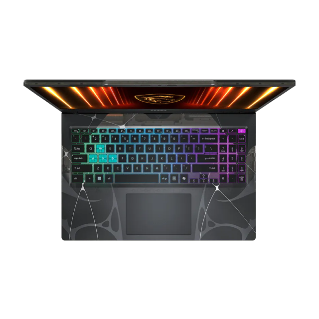 Laptop Gamer MSI Cyborg 15 B2RWGKG-409US | Pantalla de 15.6" / FHD (1920x1080) / IPS / 144Hz | Intel Core 7 240H | NVIDIA GeForce RTX 5070 8GB GDDR7 | 16GB RAM DDR5 | 1TB SSD | Windows 11 Home | Teclado en Inglés | Negro | B2RWGKG-409US