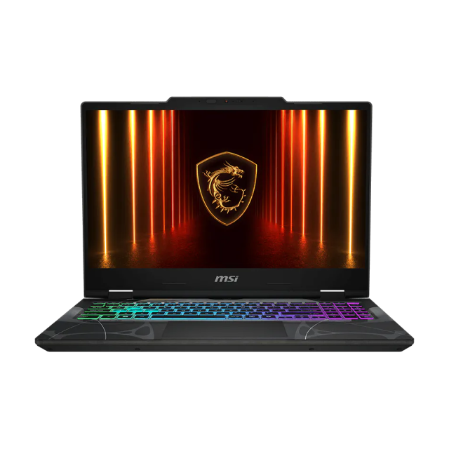 Laptop Gamer MSI Cyborg 15 B2RWGKG-409US | Pantalla de 15.6" / FHD (1920x1080) / IPS / 144Hz | Intel Core 7 240H | NVIDIA GeForce RTX 5070 8GB GDDR7 | 16GB RAM DDR5 | 1TB SSD | Windows 11 Home | Teclado en Inglés | Negro | B2RWGKG-409US