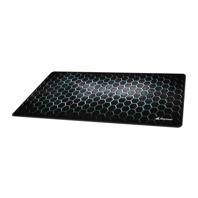 Mousepad Gamer Sharkoon SKILLER SGP30 XXL MESH | 900 x 400 x 3 mm | Repelente al Agua | Base Antideslizante | Negro | D-SGP30MESH