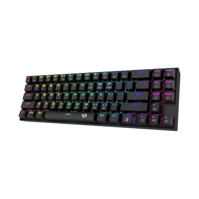 Teclado Inalámbrico Redragon Deimos K599 | Compacto 70% | Switches Redragon Red | Inglés | K599-KRS