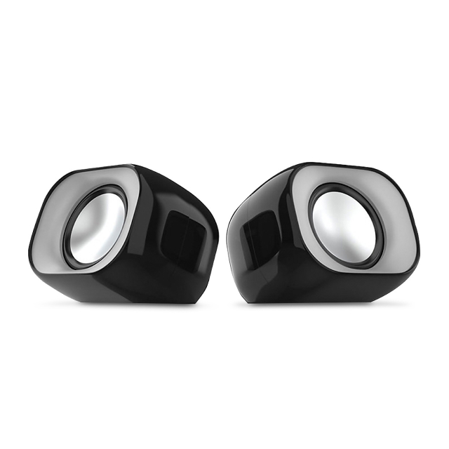 Bocinas HP DHS-2111 | Sonido Envolvente de 2 Canales | Jack 3.5 mm | PC / Móvil / Nintendo Switch | Negro | DHS-2111