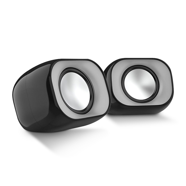 Bocinas HP DHS-2111 | Sonido Envolvente de 2 Canales | Jack 3.5 mm | PC / Móvil / Nintendo Switch | Negro | DHS-2111