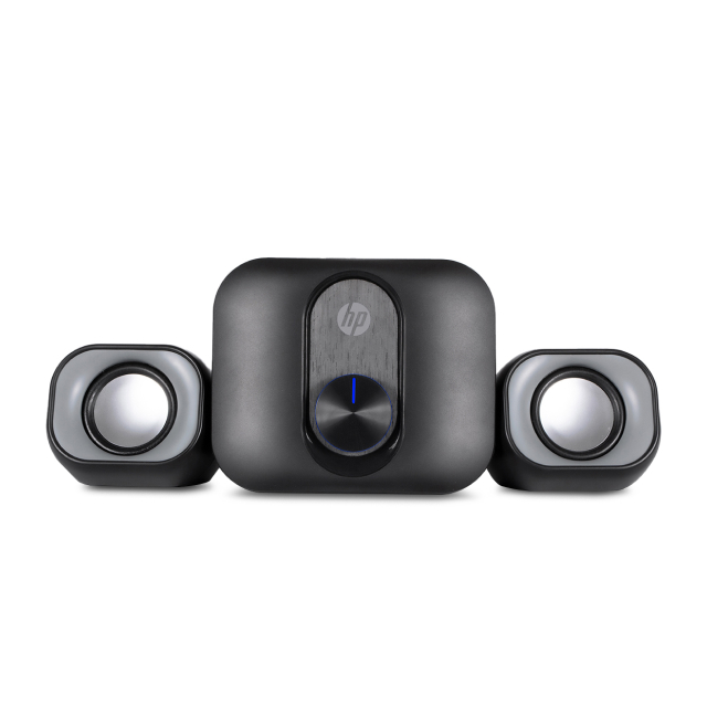 Bocinas HP DHS-2111S | Mini Subwoofer | Alimentación USB | Jack 3.5 mm | PC / Móvil / Nintendo Switch | Negro | DHS-2111S