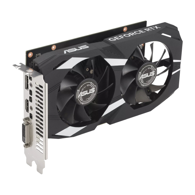 Tarjeta de Video ASUS Dual GeForce RTX 3050 OC Edition | 6GB GDDR6 | PCI Express 4.0 | 96 Bits | Negro | DUAL-RTX3050-O6G