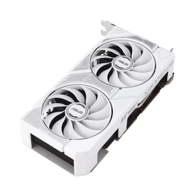 Tarjeta de Video ASUS Dual GeForce RTX 5060 White OC Edition | 8GB GDDR7 | PCI Express 5.0 | 128 Bits | Blanco | DUAL-RTX5060-O8G-WHITE