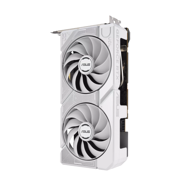 Tarjeta de Video ASUS Dual GeForce RTX 5060 White OC Edition | 8GB GDDR7 | PCI Express 5.0 | 128 Bits | Blanco | DUAL-RTX5060-O8G-WHITE
