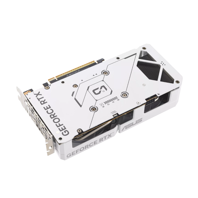 Tarjeta de Video ASUS Dual GeForce RTX 5060 White OC Edition | 8GB GDDR7 | PCI Express 5.0 | 128 Bits | Blanco | DUAL-RTX5060-O8G-WHITE