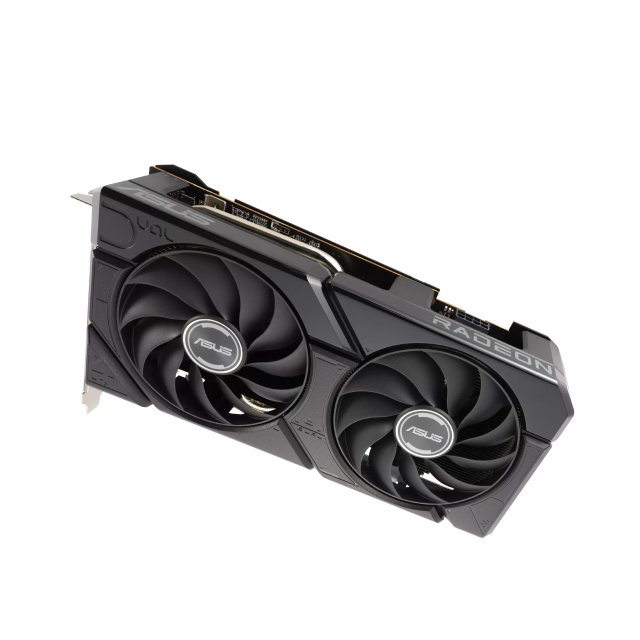 Tarjeta de Video ASUS Dual Radeon RX 7600 EVO OC Edition | 8GB GDDR6 | PCI Express 4.0 | 128 Bits | 1 x HDMI / 3 x DisplayPort | Negro | DUAL-RX7600-O8G-EVO