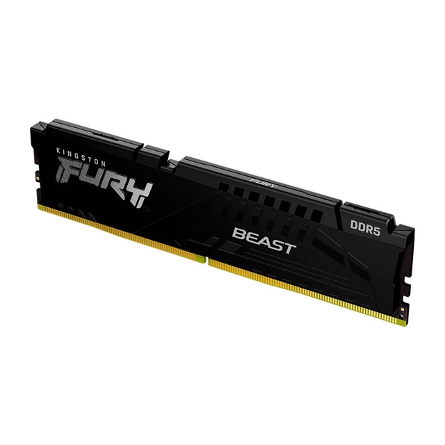 MEMORIA RAM DDR5 16GB 6000MT/s AMD EXPO CL36 KINGSTON FURY BEAST NEGRO / KF560C36BBE-16