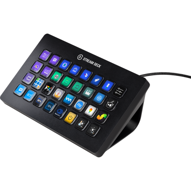 TECLADO EL GATO STREAM DECK XL 32 TECLAS LDC PERSONALIZABLE - 10GAT9901