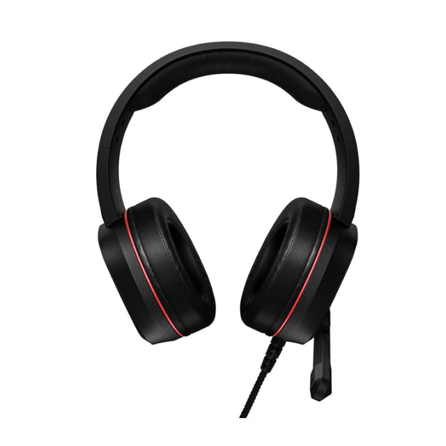 Diadema Gamer Alámbrica ADATA XPG EMIX H20 | Micrófono Ajustable Omnidireccional | Sonido Envolvente 7.1 | Cable USB | PC | RGB | Negro | EMIX H20