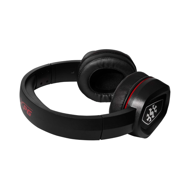 Diadema Gamer Alámbrica ADATA XPG EMIX H20 | Micrófono Ajustable Omnidireccional | Sonido Envolvente 7.1 | Cable USB | PC | RGB | Negro | EMIX H20
