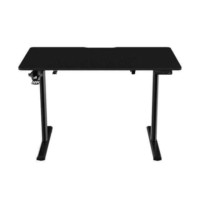 Escritorio Ajustable ACTECK Ergo Desk 1 ED717 | 110 X 60cm | Ajuste Eléctrico de Altura | Panel de control intuitivo | Hasta 60 kg de carga | Color Negro | AC-937290