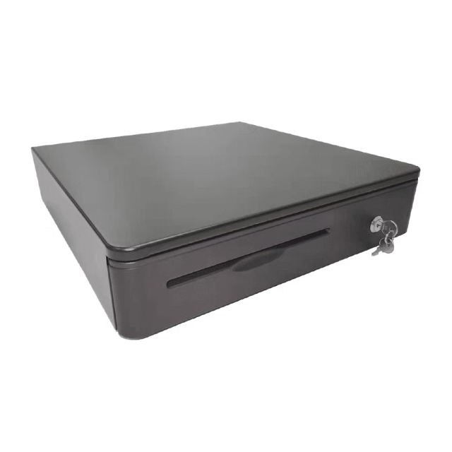 Cajón de Dinero Evotec EV-3003 | 5 Compartimientos para Billetes y 8 para Monedas | Ranura para Tickets | Interfaz RJ11 | 2 Llaves de Seguridad | Resistente | EV-3003