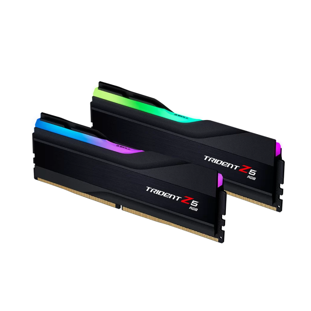 Kit de Memoria RAM DDR5 32GB (2x16GB) | Intel XMP | CL36 | G.Skill Trident Z5 RGB | F5-5600J3636C16GX2-TZ5RK