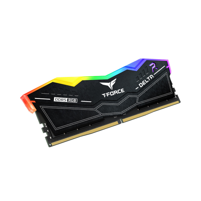 Kit de Memoria RAM DDR5 TeamGroup T-FORCE DELTA RGB | 32GB (2 x 16GB) | 5600MT/s | CL36 | XMP | FF3D532G5600HC36BDC01