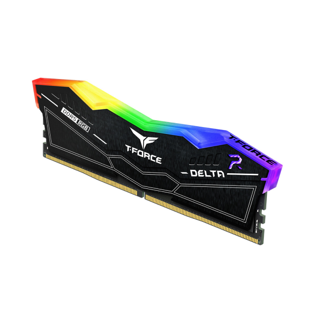 Kit de Memoria RAM DDR5 TeamGroup T-FORCE DELTA RGB | 32GB (2 x 16GB) | 5600MT/s | CL36 | XMP | FF3D532G5600HC36BDC01