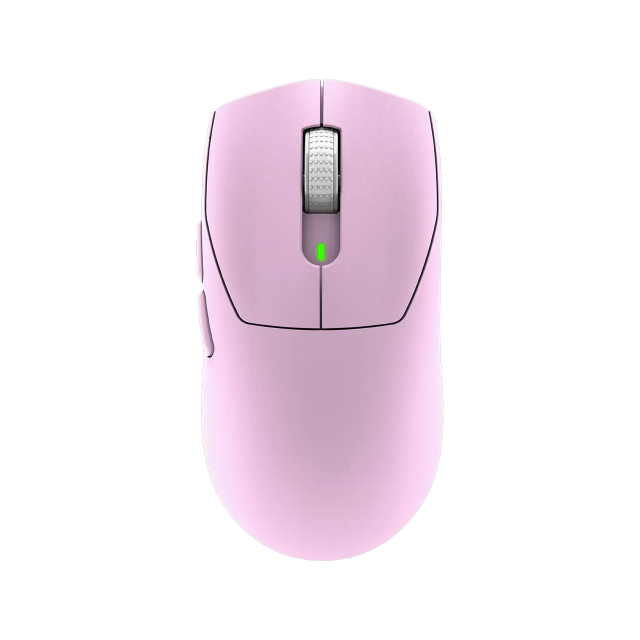 Mouse Gamer Inalámbrico MSI FORGE GM340 WIRELESS | Hasta 82 Horas de Batería Recargable | 800 a 12000 DPI | Sensor Óptico PAW3311 | 57 g | 6 Botones | 2.4GHz / Bluetooth 5.2 / Cable USB-A | Violeta / Rosa | FORGE GM340 W VIOLET