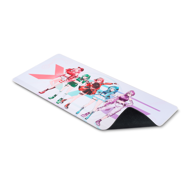 Mousepad Gaming ADATA XPG FRONTLINE XL XTREME SAGA 03 | 900 x 400 x 3 mm | Superficie de Tela de Microfibra Suave | Base de Goma Antideslizante | Blanco | FRONTLINEXL XTREMESAGA03-BKCWW