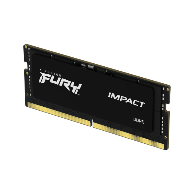 MEMORIA RAM SODIMM DDR5 | 16GB | 5600MT/s | CL40 | KINGSTON FURY IMPACT | KF556S40IB-16