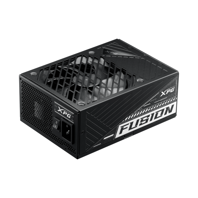 Fuente de Poder Adata XPG Fusion | 1600W | 80+ Titanium | Modular | ATX 3.0 | Promoción Ignavidad con XPG: Incluye Ventilador ARGB de regalo  | FUSION1600T-BKCUS