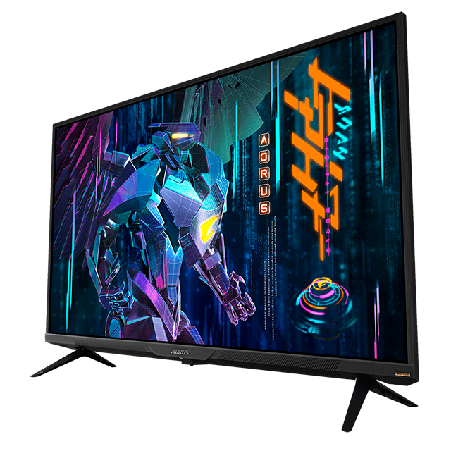 Monitor Gigabyte AORUS FV43U | 43" | 4K | VA | 144Hz | 1ms | HDR1000 | 8bits+FRC | Quantum Dot | HDMI 2.1/DP 1.4/USB-C | Adaptive Sync | FV43U Gaming Monitor