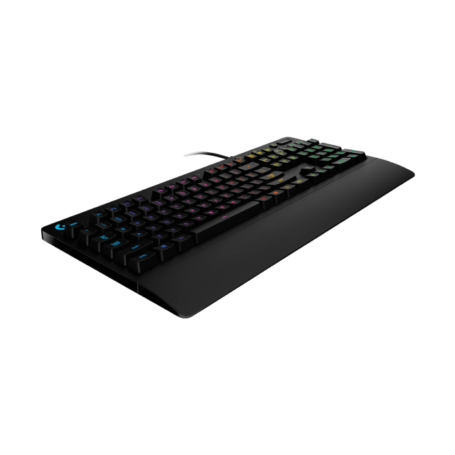 Teclado Alámbrico de Membrana Logitech G213 Prodigy | Full Size | USB 2.0 | RGB | Inglés | Color Negro | 920-008084