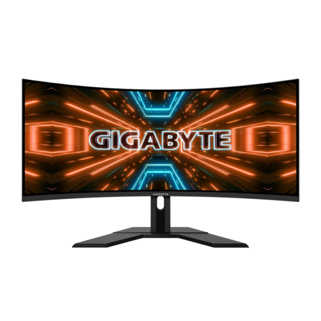 MONITOR CURVO ULTRAWIDE GIGABYTE G34WQC A 34" UWQHD VA 144Hz 1ms HDR400 HDMI 2.0/DP 1.4 (ADAPTIVE SYNC) (BOCINAS) / G34WQC A GAMING MONITOR