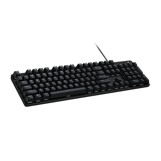 Teclado mecánico Logitech G413 SE | Alámbrico | Retroiluminación blanca | Teclas de PBT | Negro Aluminio | 920-010433