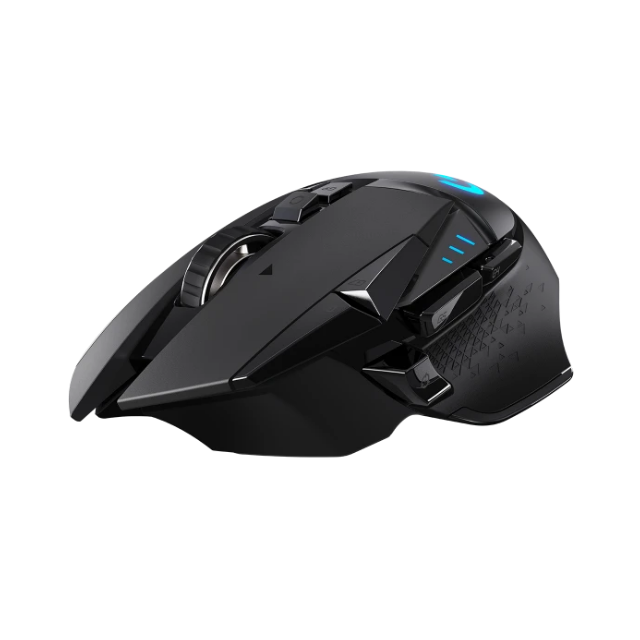 Mouse Gamer Logitech G502 - Negro - 100-25600 DPI - HERO25K - 910-005566