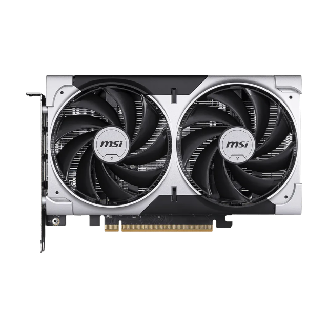 Tarjeta de Video MSI GeForce RTX 5050 8G VENTUS 2X OC | 8GB GDDR6 | PCI Express 5.0 | 128 Bits | 1 x HDMI / 3 x DisplayPort | Negro | G5050-8V2C