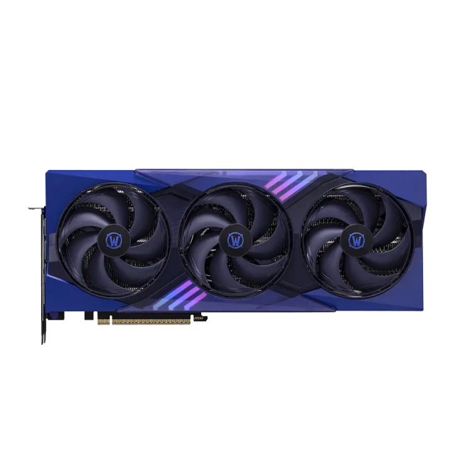Tarjeta de Video MSI GeForce RTX 5070 12G World of Warcraft MIDNIGHT VOID EDITION OC | 12GB GDDR7 | PCI Express 5.0 | 192 Bits | Morado | G507012WMVEC