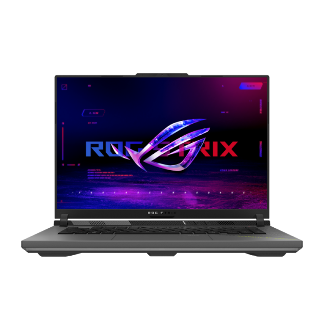 Laptop Gamer ASUS ROG Strix G16 (2025) G614 | 16" | 1920 x 1200 (FHD+) | IPS | 165Hz | AMD Ryzen 9 8940HX | NVIDIA GeForce RTX 5060 8GB GDDR7 | 16GB RAM DDR5 (Máx. 64GB) | SSD 1TB | Windows 11 Home | Teclado en Español | Verde | G614PM-RV053W