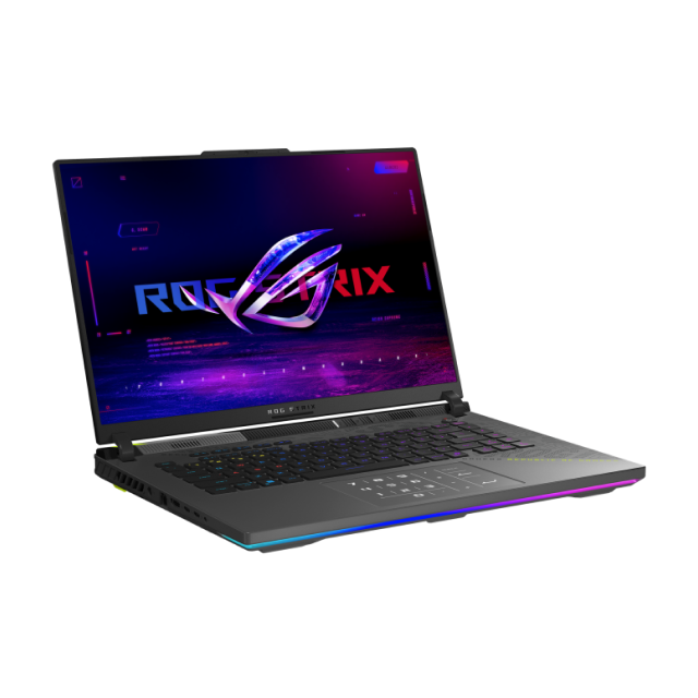 Laptop Gamer ASUS ROG Strix G16 G614PP-WH94 | Pantalla de 16" / WUXGA (1920x1200) / IPS / 165Hz | AMD Ryzen 9 8940HX | NVIDIA GeForce RTX 5070 8GB | 16GB RAM DDR5 | 1TB SSD | Windows 11 Home | Teclado en Inglés | Gris | G614PP-WH94