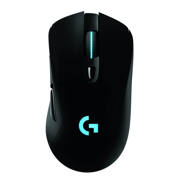 MOUSE LOGITECH G703  WIRELESS LIGHTSPEED INALAMBRICO SENSOR OPTICO HERO 16K 12000 DPI 910-005639