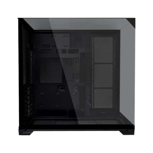 Gabinete Lian Li O11 Vision Compact | Torre Completa | E-ATX / ATX / Micro-ATX / Mini-ITX | USB-A 3.0 / USB-C 3.2 | Cristal Templado de Doble Cámara | Negro | G99.O11VPX.00