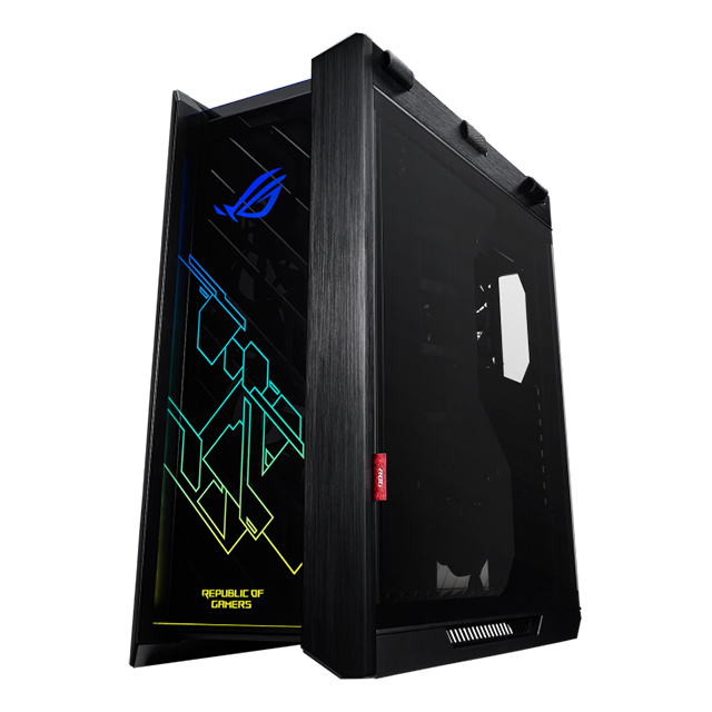 GABINETE ASUS ROG STRIX HELIOS BLACK RGB AURA SYNC CRISTAL TEMPLADO