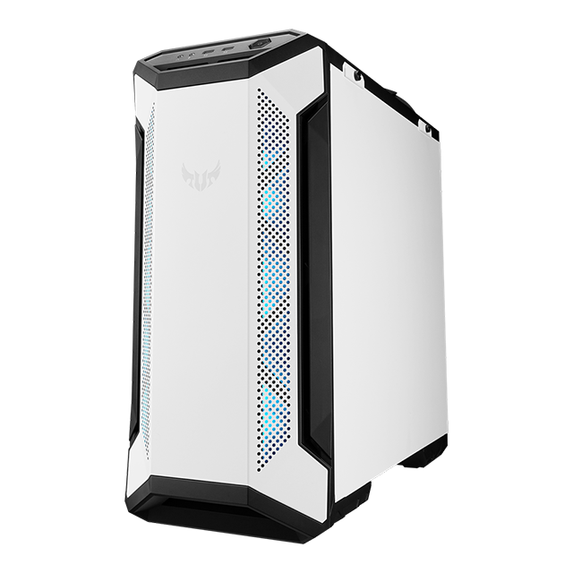 GABINETE ASUS TUF GT501 WHITE EDITION RGB AURA SYNC CRISTAL TEMPLADO