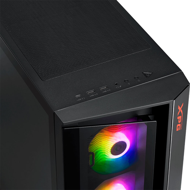 Gabinete Gamer ADATA XPG Cruiser Black | E-ATX | 3 ventiladores incluidos | CRUISERST-BKCWW