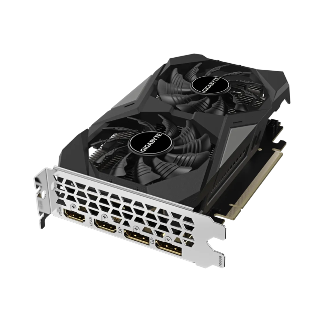 Tarjeta gráfica GIGABYTE GeForce RTX 3050 WINDFORCE OC 6G | 2 Ventiladores WINDFORCE | 6 GB | G0DDR6 | 96 bits | GDDR6 |  GV-N3050WF2OC-6GD