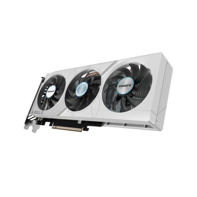 Tarjeta de Video GIGABYTE NVIDIA GeForce RTX™ 4060 EAGLE OC ICE 8G | 8 GB GDDR6 128-bit |  GV-N4060EAGLEOC ICE-8GD