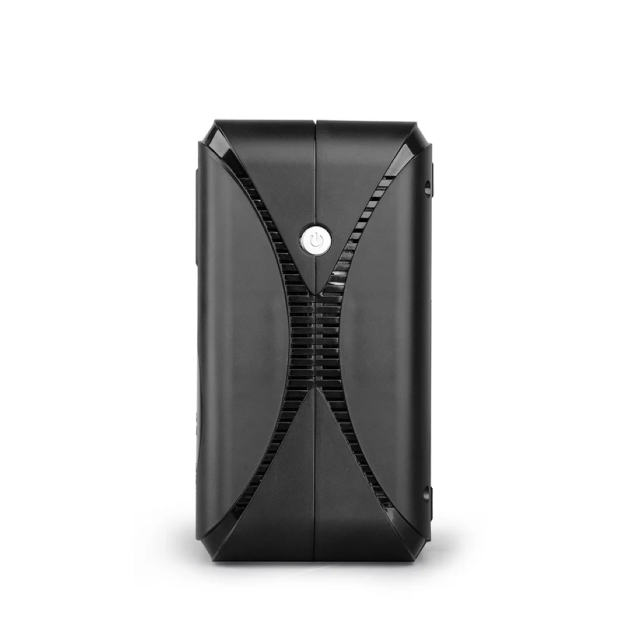 No Break SKE GF1000 | 1000 VA / 600 W | Onda Senoidal Simulada | 7 Contactos | Regulador AVR | Pantalla LCD | USB | Negro | GF1000