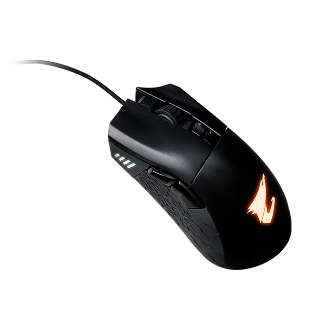 MOUSE ALAMBRICO AORUS M3 RGB FUSION 6,400DPI (SIN GARANTIA) (OPEN BOX) / GM-AORUS M3