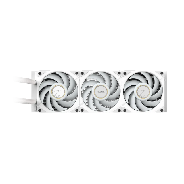 Enfriamiento Líquido GIGABYTE AORUS Waterforce X II 360 ICE | 360mm | LCD Display | Intel 1851,1700, / AMD AM4/AM5 | 2500~3000 RPM | 12~37.5 dBA | GP-AORUS WATERFORCE X II 360I