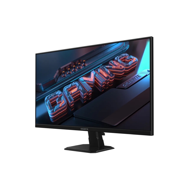 Monitor Gamer Plano Gigabyte GS27QA | 27" | 2560 x 1440 (QHD) | IPS | 180Hz | 1ms (MPRT) | AMD FreeSync / HDR Ready | HDMI 2.0 / DisplayPort 1.4 / Jack 3.5mm | Negro | GS27QA