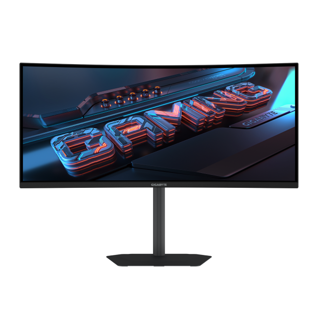 Monitor Gamer Curvo Gigabyte GS34WQCA | 34" | 3440 x 1440 (UWQHD) | VA | 120 Hz | 1 ms (MPRT) | 1500R | FreeSync Premium / HDR10 | HDMI 2.0 / DisplayPort 1.4 / Jack 3.5 mm | Negro | GS34WQCA
