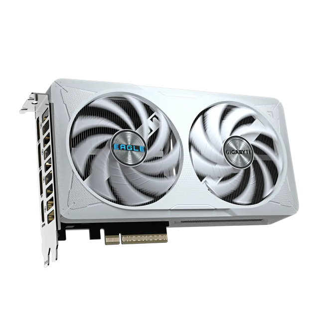 Tarjeta de Video GIGABYTE GeForce RTX 5060 EAGLE OC ICE 8G | 8GB GDDR7 | PCI Express 5.0 | 128 Bits | Blanco | GV-N5060EAGLEOC ICE-8GD